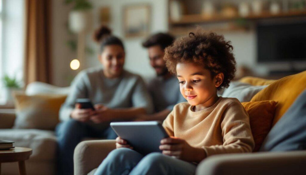 Kinder und Bildschirme: –Digitale Medien sind ein ganzes Kapitel der Erziehung geworden–