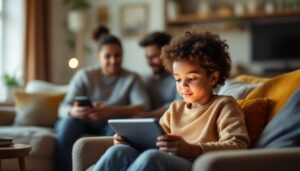 Kinder und Bildschirme: –Digitale Medien sind ein ganzes Kapitel der Erziehung geworden–