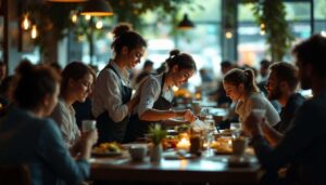 Was es laut Psychologie über Sie verrät, wenn Sie im Restaurant beim Abräumen helfen